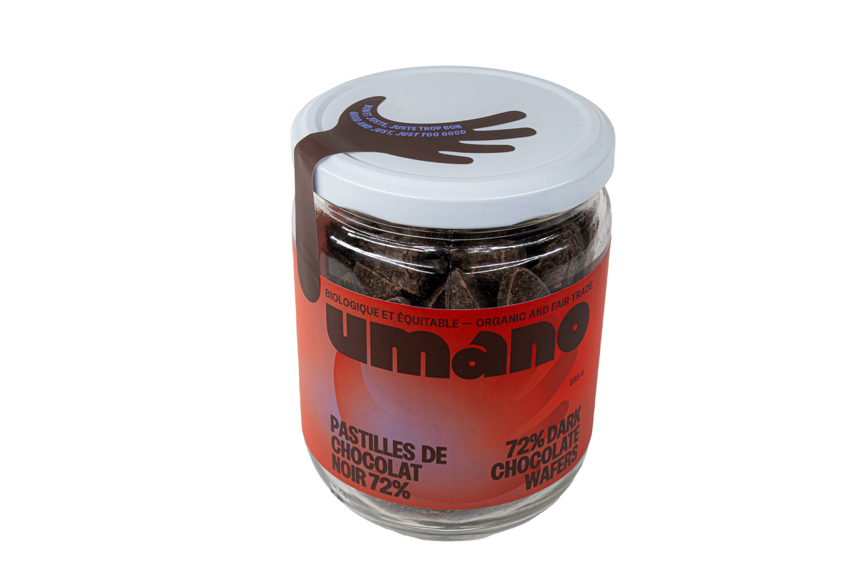 Pastilles de chocolat noir SD en pot