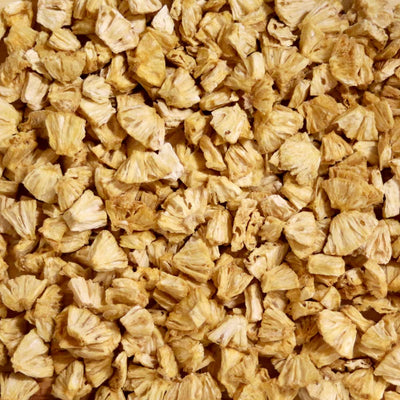 Freeze-dried pineapple chunks - organic