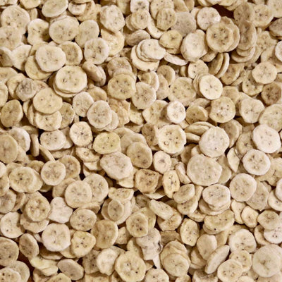 Freeze-dried sliced ​​bananas - organic